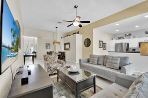 House, 5 Bedrooms | Living area - Windsor Hills Resort 5 Bedroom Private Pool+Spa Home 5 Home (Kissimmee)