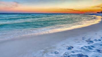 Beach nearby, white sand