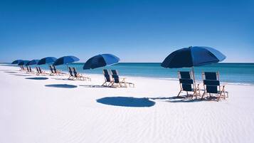Beach nearby, white sand