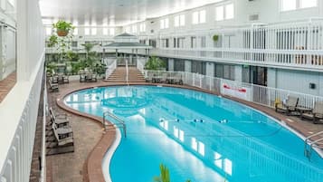 Indoor pool, outdoor pool