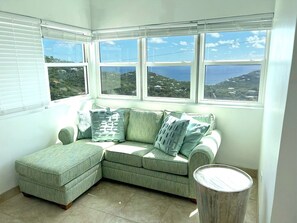 TV - On Island -  New 2BR/2BA Condo with Central A/C, Convenient to Cruz Bay, Ocean Views (St John)
