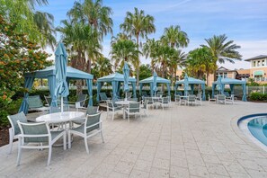 House, 6 Bedrooms | Outdoor dining - Solara Resort 6 Bedroom Private Pool Home 6 Home (Kissimmee)