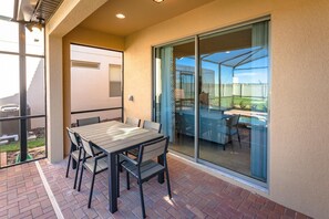 House, 5 Bedrooms | Outdoor dining - Windsor at Westside Resort 5 Bedroom Private Pool+Spa Home 5 Home (Kissimmee)