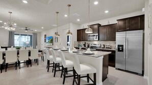 Rumah, beberapa kamar | Dapur pribadi | Mesin pembuat kopi/teh, lemari es, oven, dan pemanggang roti
