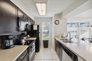 Condo, 3 Bedrooms | Private kitchen | Fridge, oven, coffee/tea maker, toaster - Sweetwater Club 3 Bedroom Condo 7 miles to Disney 3 Condo (Kissimmee)
