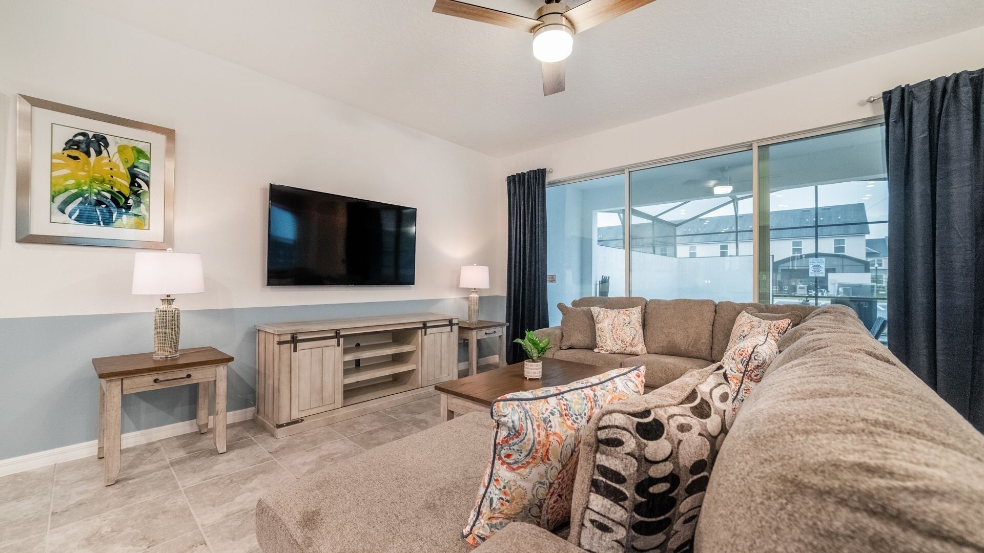 Maison, 5 chambres | Aire de séjour
