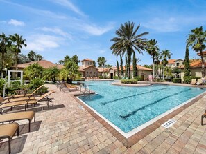 Pool - Tuscana Resort 3 Bedroom Condo Clubhouse Access 8 miles to Disney 3 Condo (Davenport)