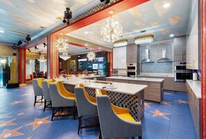 House, Multiple Bedrooms | Private kitchen - 20 Bedroom Hollywood Themed Mansion Private Pool+Lazy River 20 Home (Davenport)
