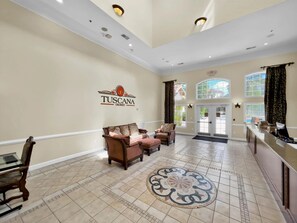 Condo, 2 Bedrooms | Lobby - Tuscana Resort 2 Bedroom Condo Clubhouse Access 8 miles to Disney 2 Condo (Davenport)