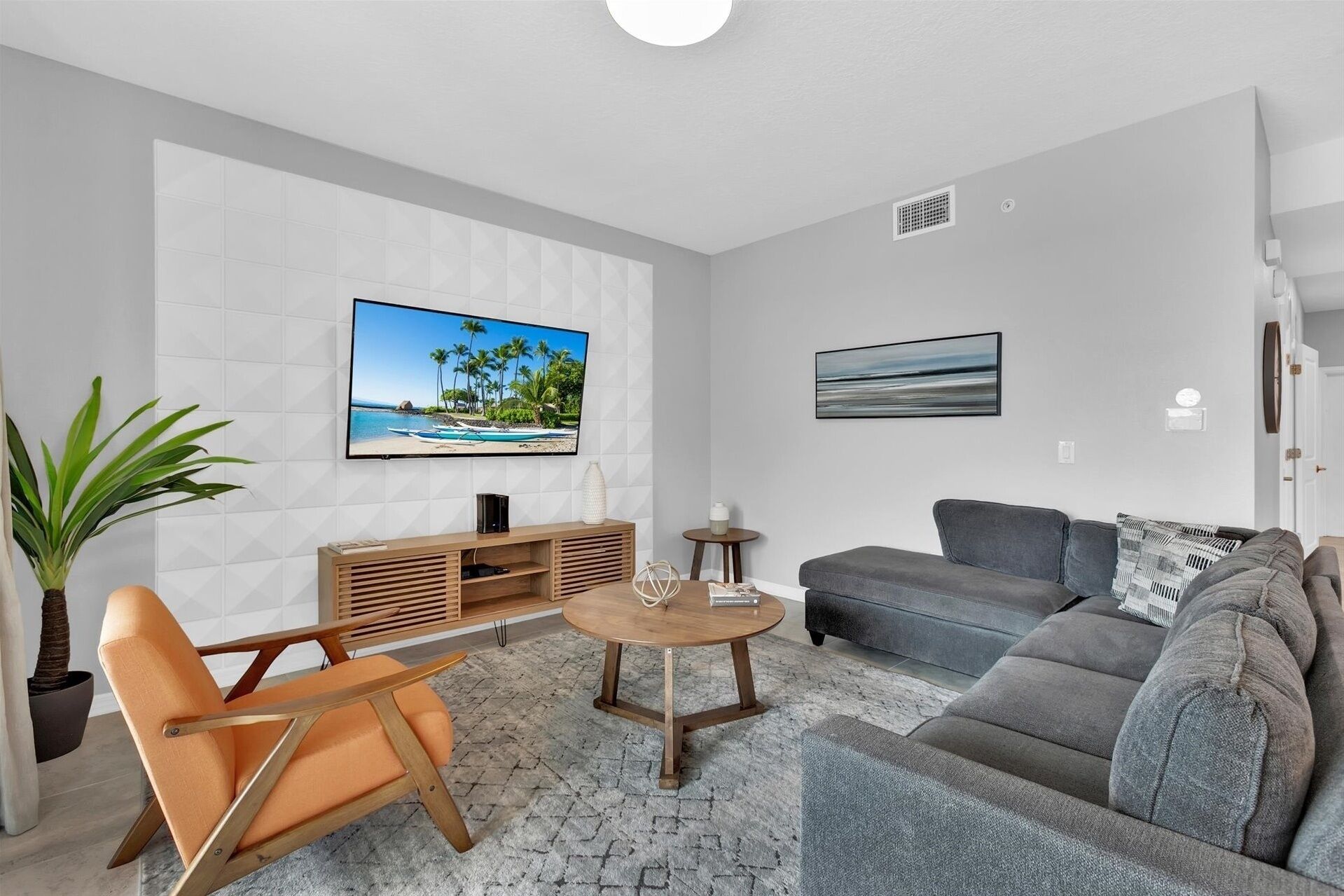 Condo, 2 quartos | Área de estar