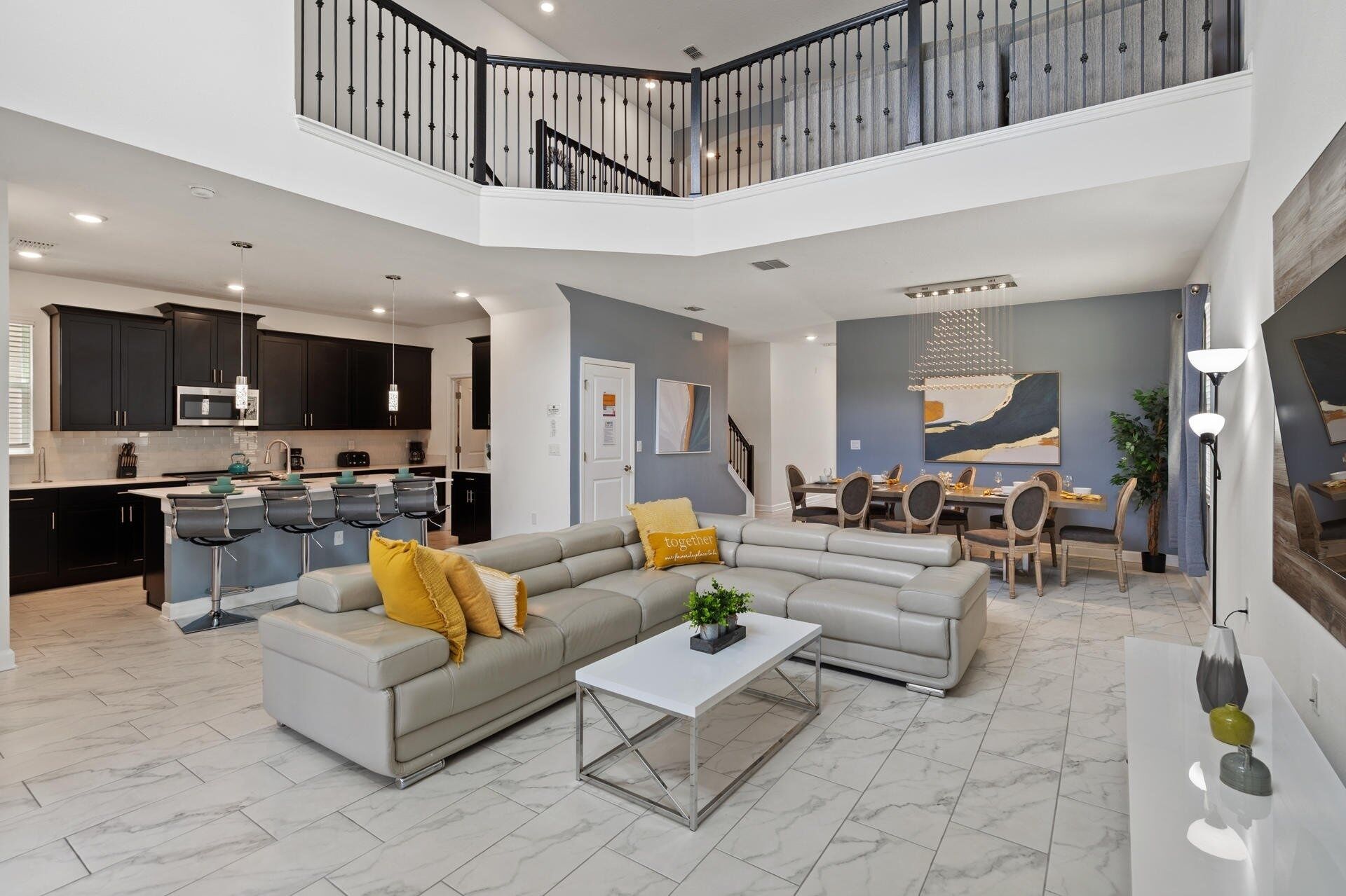 Ferienhaus, 5 Schlafzimmer | Wohnbereich | Smart-TV