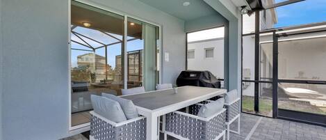 Ferienhaus, 5 Schlafzimmer | Speisen im Freien