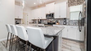 Private kitchen - Storey Lake Resort 5 Bedroom Private Pool Home 5 Home (Kissimmee)