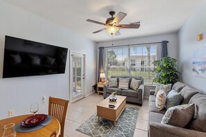 Condo, 3 Bedrooms | Living area - Hakuna Hideaway: 5 Mi To Disney! 1st Floor, Lion King Room & Resort Pool 3 Bedroom Condo (Kissimmee)