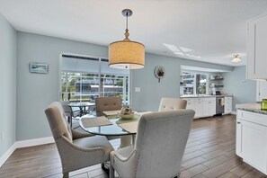 House, 2 Bedrooms | Dining - Englewood 2 Bedroom Canalfront Pool Cottage 2 Home (Englewood)