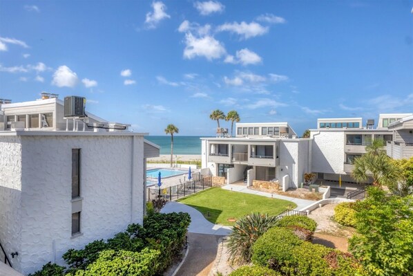 Condo, 2 Bedrooms | Exterior - Venice Beach Two Bedroom Private Condo with Community Pool, Gulf Beach Access and Water Views! 2 Condo (Venice)