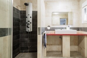 Dusche, Handtücher
