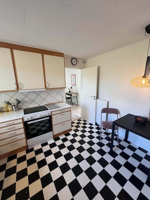 Kühlschrank, Ofen, Herdplatte, Geschirrspüler