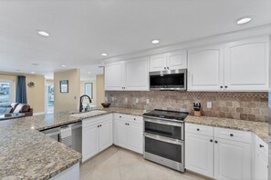 Ferienhaus, 5 Schlafzimmer | Eigene Küche | Kühlschrank, Ofen, Wasserkocher mit Kaffee-/Teezubehör, Toaster