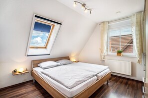2 slaapkamers, wifi, beddengoed