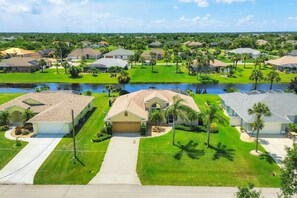 House, 3 Bedrooms | Exterior - Rotonda West Private Pool Vacation Home On Canal 3 Bedroom Home (Rotonda West)