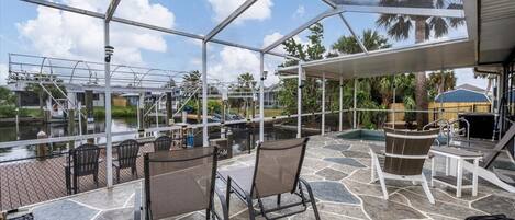 Ferienhaus, 3 Schlafzimmer | Terrasse/Patio