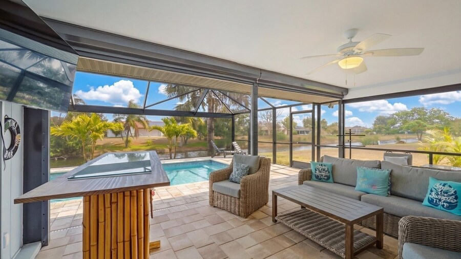 Rotonda West Private Pool House 7 Miles From Gulf Beaches 3 Bedroom Home