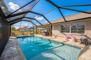 House, 3 Bedrooms | Pool - Rotonda West Private Pool House 7 Miles From Gulf Beaches 3 Bedroom Home (Rotonda West)