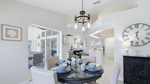 House, 3 Bedrooms | Dining - Punta Gorda 3-Bedroom Canalfront Pool Vacation Home with Dock 3 Home (Punta Gorda)