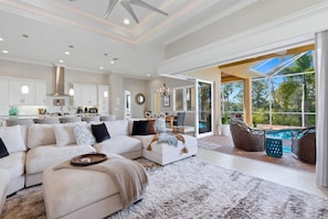 House, 3 Bedrooms | Living area | Smart TV