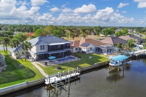 House, 4 Bedrooms | Exterior - Port Charlotte 4 Bedroom Pool Vacation Home on Canal 4 Home (Port Charlotte)