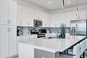 Condo, 2 Bedrooms | Private kitchen | Fridge, oven, coffee/tea maker, toaster - Heritage Landing Golf Club 30 night minimum 2 Bedroom Condo 2 Condo (Punta Gorda)