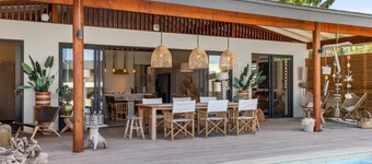 El Patrón, the villa in Jan Thiel. 5 min walk to beach