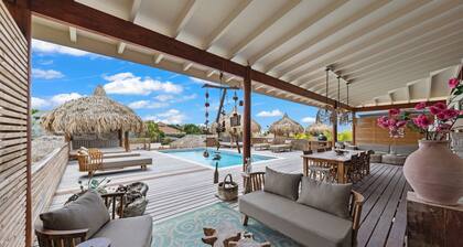 El Patrón, the villa in Jan Thiel. 5 min walk to beach