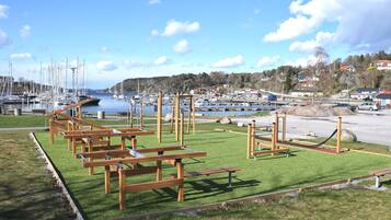 Overnattingsstedets uteområder