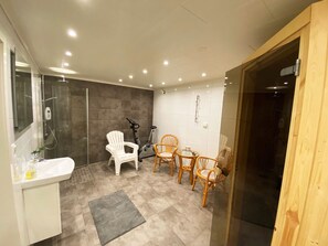 Shower - Villa with sauna, 650 m to the beach | SE09135 (Varekil)