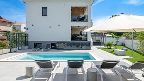 Piscine chauffée