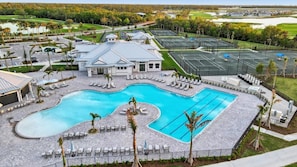 Pool - Heritage Landing Resort 30 night minimum 3 Bedroom Condo 3 Condo (Punta Gorda)