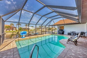House, 3 Bedrooms | Pool - Punta Gorda Isles 3-Bedroom Canal-front Pool Home with Dock 3 Home (Punta Gorda)
