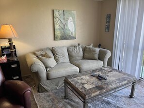Condo, 1 Bedroom | Living area - Vantage Pointe 138 - Condo Across The Street In Daytona Beach 1 Bedroom Condo (Daytona Beach)
