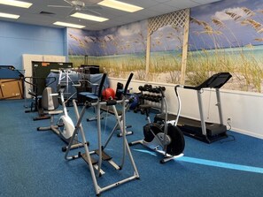 Condo, 1 Bedroom | Fitness facility - Updated Condo Across The Street From Daytona Beach, Lots Of Amenities 1 Bedroom Condo (Daytona Beach)