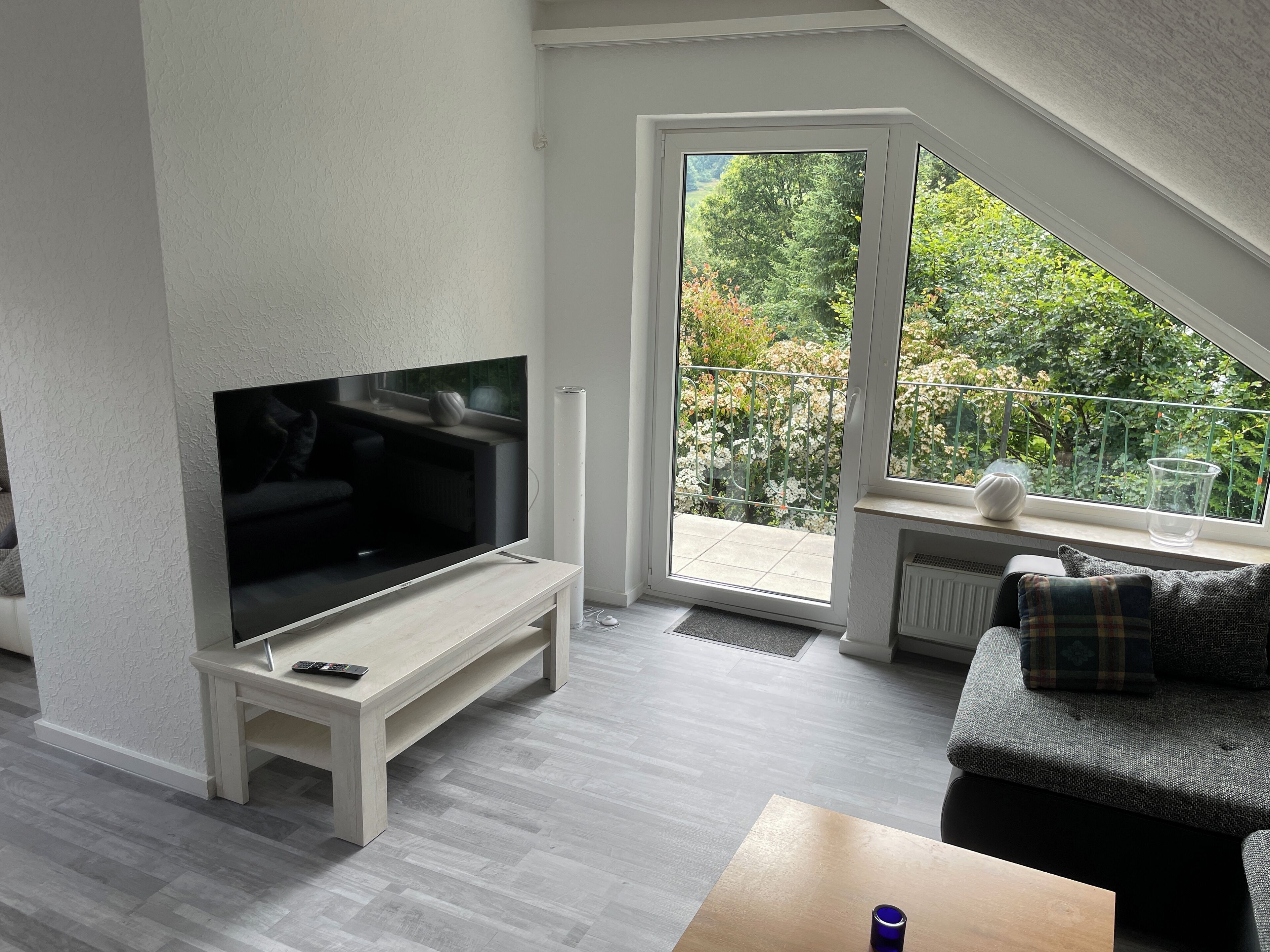 Apartment, Gartenblick