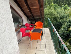 Appartement, vue jardin | Vue de la chambre