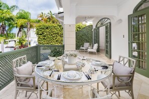Villa, 3 camere da letto | Ristorazione all'aperto