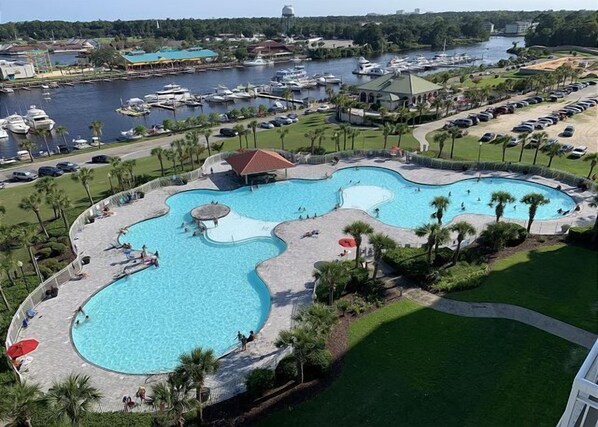 Pool - Wedgewood #234- End Corner Unit with Golf Course Views! (North Myrtle Beach)