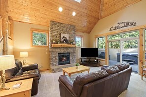 Casa, 5 quartos | Área de estar