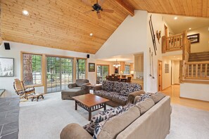 Living area - Tokatee 14 4 Bedroom Home (Bend)