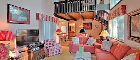 Apartment, 2 Bedrooms | Living area