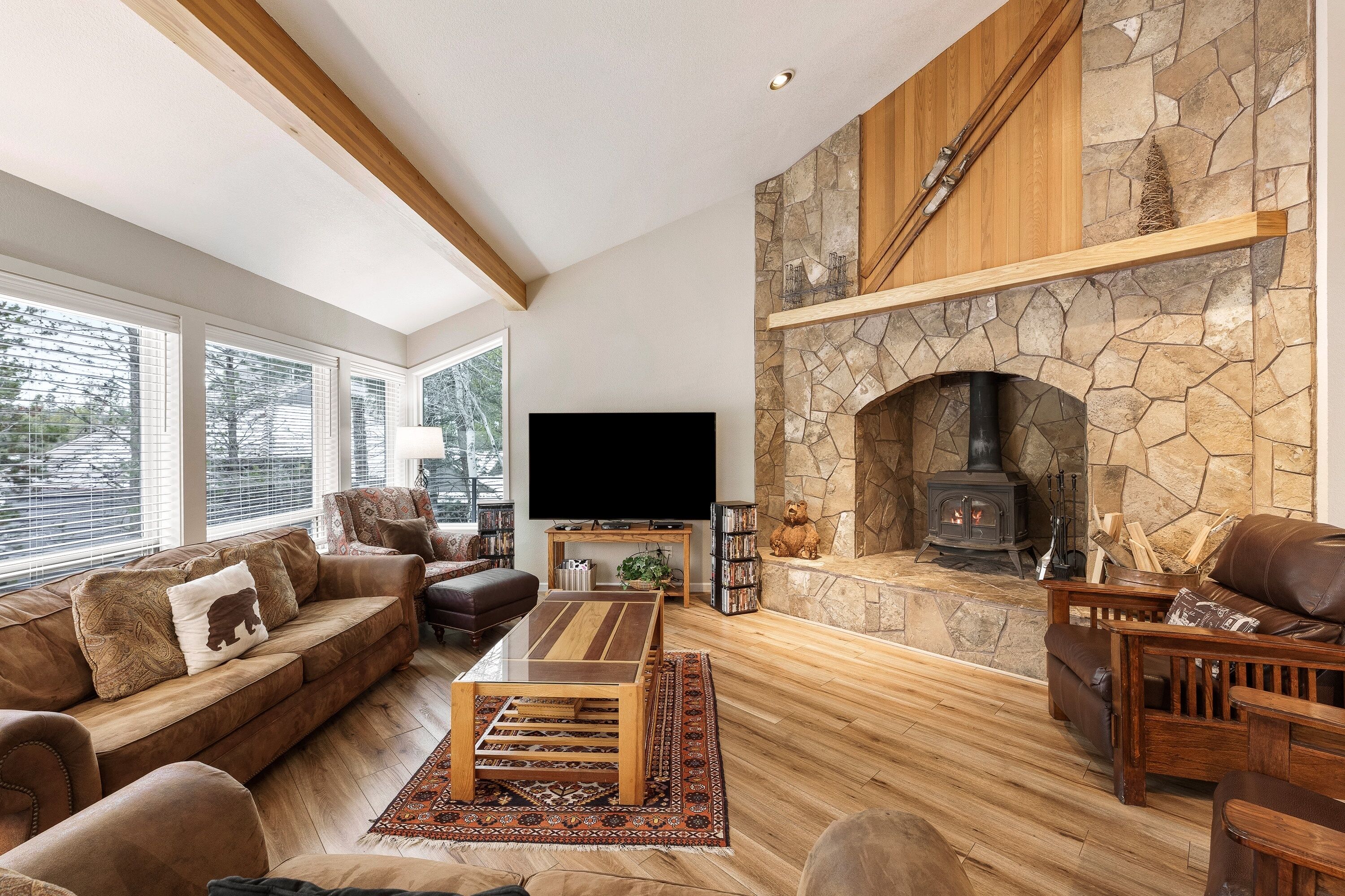 บ้านพัก, 4 ห้องนอน | บริเวณนั่งเล่น