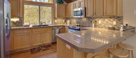 獨棟房屋, 2 間臥室 | 私人廚房 | 電冰箱、烤箱、咖啡機/沖茶器